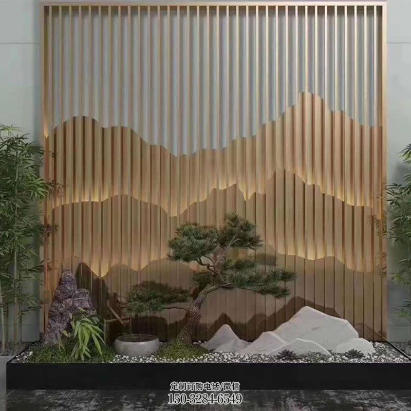 大型屏风雕塑 户外背景墙雕塑摆放制作 广场背景墙屏风雕塑供求