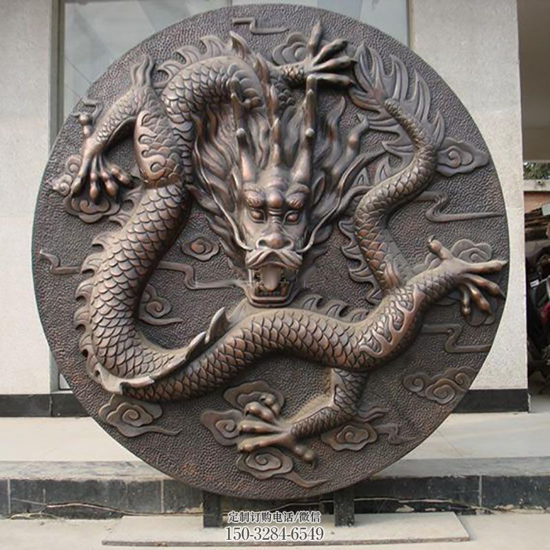 街道标识生产-静态街景-铜雕铜屏风景观